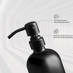 Prus Waso Black Soap Dispenser Bathroom Set - Image 4