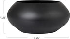 Bloomingville Minimalist Round Mango Wood Bowl, Black - Image 2