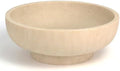 YMXYJM Decorative Resin Bowl, Large Fruit Bowl, Artificial Travertine Beige by YMXYJM