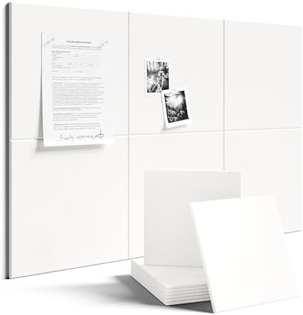 Fluxynara Felt Bulletin Board & Cork Board Alternative 36'' x 24'' - 6 Pack by FLUXYNARA