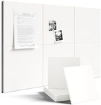 Fluxynara Felt Bulletin Board & Cork Board Alternative 36'' x 24'' - 6 Pack by FLUXYNARA