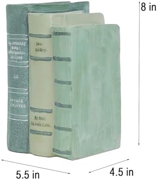 Guichifun Sage Green Faux Books Decorative Bookshelf Décor - Image 5