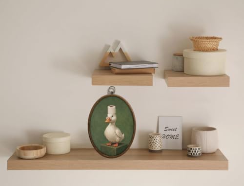Funny Duck Bathroom Wall Art, Whimsical Duck Bathroom Wall Decor,Waterproof - Image 4
