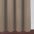 Cappuccino Thermal Blackout Curtains/42 x 72 Inch/Set of 2 Panels Room - Image 6