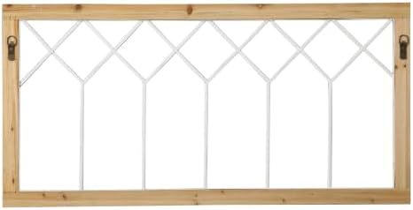 Sintosin Boho Window Pane Wall Decor 19 X 39 Inches, Wood - Image 7