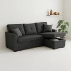 Convertible Sofa Bed, L Shape Sleeper Sofa - Image 6