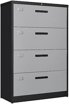 Letaya 4 Drawer Lateral Metal Filing Cabinet by LetayaMetalCabinets