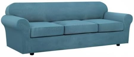 H.VERSAILTEX 4 Piece Stretch Sofa Covers - Image 9