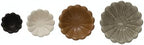 Creative Co-Op Stoneware Flower Bowls, 6" L x 6" W x 3" H, Multicolor - Image 3