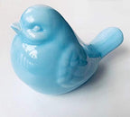 NEW Blue Bird Figurine, Ceramic Chubby Bird Figure Cottage Animal Bird Statue Decorations for Home Garden Decor Accents - Image 5