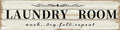 CSWLJS Laundry Room Decor Sign Metal Rustic Farmhouse Family Laundry Room Sign Wash Dry Fold Repeat Wall Decor Prints for Home 4x16 in by CSWLJS