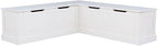 Riverbay Furniture Backless Wood Corner Kitchen Breakfast Nook Bench, by Unknown
