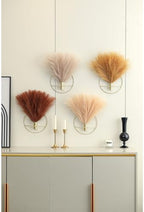 Pretty Jolly Boho Pampas Wall Decor Gold Metal Wall-Mounted Art - Image 6