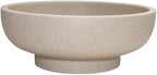 LIN CHUAN Decorative Bowl, Large Fruit Bowl, Sand Beige by LINCHUAN