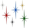 4 Pcs Star Wall Art for Home Decor Living Room Bedroom Office Metal 3D,Bling,with Hanging Hook Starburst Midcentury Sculpture Retro Gallery Accent Celestial -Gold 16.5in/9.4in by sxnzequnze