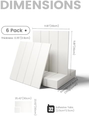 Fluxynara Felt Bulletin Board & Cork Board Alternative 36'' x 24'' - 6 Pack - Image 2