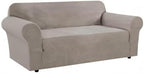 H.VERSAILTEX Stretch Oversized Couch Cover 1 Piece Sofa Slipcovers - Image 9