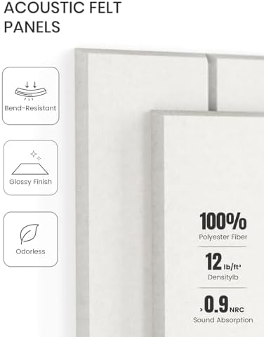 Fluxynara Felt Bulletin Board & Cork Board Alternative 48'' x 36'' - 12 Pack - Image 4