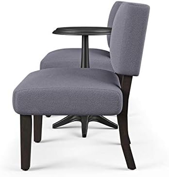 Furniture of America Jetson Wood 3-Piece Accent Table and Chair Set in Gray - Image 7