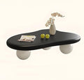 Vintage Cream Coffee Table by Unknown