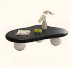 Vintage Cream Coffee Table by Unknown