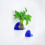 ROYALITA 2-Pack Small Acrylic Shelves Room Decor Floating Shelves, Blue - Image 7