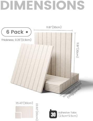 Fluxynara Felt Bulletin Board & Cork Board Alternative 36'' x 24'' - 6 Pack - Image 2