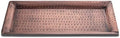 Monarch Abode Decorative Tray – 16-Inch Hand Hammered Antique Copper Metal Bathroom Tray Countertop, Vanity Trays Organizer, Perfume Plate for Dresser, Kitchen Countertop Large Fruit Platter by MonarchAbode