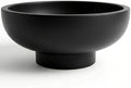 OAKOA Black Decorative Bowl for Home Decor - Black Fruit Bowl Decorative by OAKOAHome