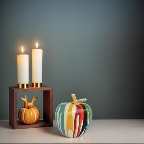 Funky Colorful Apple Statue, Modern Art Home Decor, Gift for Women - Image 6