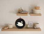 Vintage Swan Wall Art, Swan Decor, Printed Canvas Wall Hanging for Bedroom Kitchen Home Office, Round Wall Decoration, Bedroom Wall Decor, Living Room Wall Art, Circular Wall Hanging with Hooks,10 - Image 4