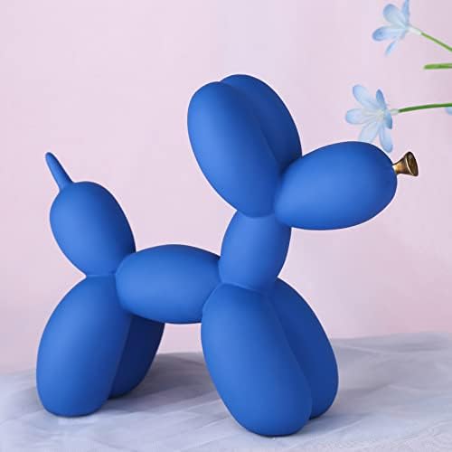 Creative Balloon Dog Sculpture Modern Home Decoration Trendy Animal Art Ornaments Collection Figurine Bedroom Living Room Office Desktop Resin Decors - Image 5
