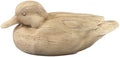 Hymmah Duck Home Decor Statue Rustic Home Decorations for Living Room, Boho Sculpture Resin Animal Collectible Figurines for Indoor Decor (Beige) by Hymmah