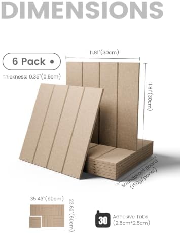 Fluxynara Felt Bulletin Board & Cork Board Alternative 36'' x 24'' - 6 Pack - Image 2