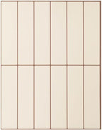 Smart Tiles Peel and Stick backsplash, Stacked Ivory Cream, 11.43"x9" by SmartTiles-OriginalPeelandStickBacksplashTiles