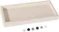 Silicone Bathroom Vanity Tray Dish Soap Holder Sink Organizer, Beige by Heagoale