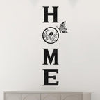 CrazyDeal Home Signs Decor Aesthetic Bird Wall Art Letter Wall decor for Living Room Bedroom Kitchen Farmhouse Wall Hanging Modern Decorations Large (Black Acrylic,49.2 X 15.7 Inch) - Image 6