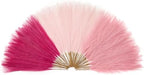 Serwalin 60PCS 17.7" Hot Pink & Blush & Pink Pampas Grass Decor for Home by Serwalin