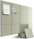 Fluxynara Felt Bulletin Board & Cork Board Alternative 36'' x 24'' - 6 Pack by FLUXYNARA