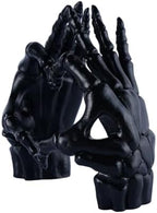 Skeleton Heart Hands Decor Gothic Statues Goth Home Decor, Black - Image 2