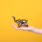 Gold Home Décor Balloon Figurine Accent (Elephant) - Image 2