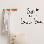 OYASUMI Love You Bye Wood Sign– Boho Farmhouse Above Door Wall Decor for Entryway, Hallway, or Living Room | Express Love & Warmth | Romantic Gift for Family, Lovers, or Valentine’s Day - Image 4