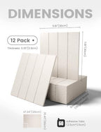 Fluxynara Felt Bulletin Board & Cork Board Alternative 48'' x 36'' - Image 2