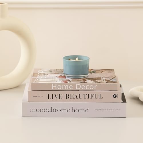 Aesthetic Decorative Books,Set of 3 Stylish Fake Books Storage Box - Image 2