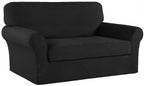 Turquoize Stretch Sofa Slipcover 2 Pieces Sofa Cover Couch Cover - Image 8