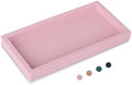 Silicone Bathroom Vanity Tray Dish Soap Holder Sink Organizer, Pink by Heagoale