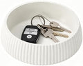 7" Modern Key Bowl for Entryway Table - Small Decorative Bowl - Ivory White by AoteaCrafts
