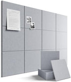 Fluxynara Felt Bulletin Board & Cork Board Alternative 36'' x 24'' - 6 Pack by FLUXYNARA