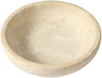 7.8’’ Travertine Marble Bowl & Decorative Bowl, Home Decor Key Bowl by Nature%E2%80%99sCraftBeautyGuarded