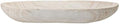 Bloomingville Hand-Carved Paulownia Wood Bowl with Whitewashed Finish by Bloomingville